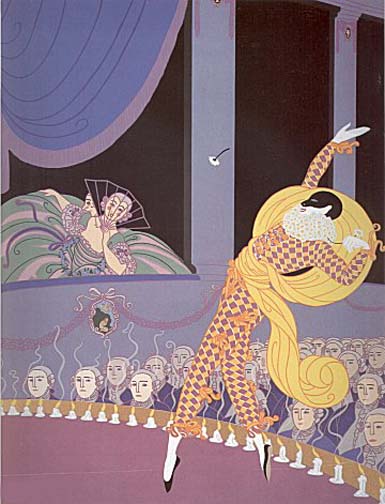  Erte - Harlequin - Limited Edition Serigraph