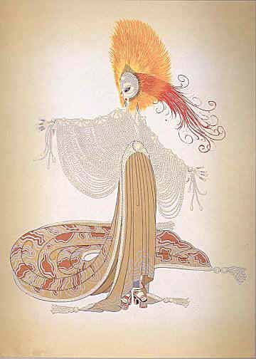  Erte - L'Orientale - Limited Edition Serigraph