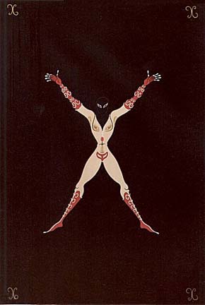  Erte - Letter X - Limited Edition Serigraph