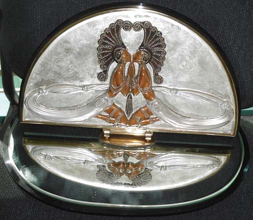 Erte - Reflections - Limited Edition Bronze Table Mirror  