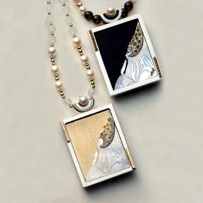  Erte - Beloved - Limited Edition Pendant