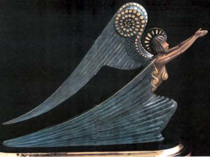 Erte - Angel - Limited Edition Bronze Sculpture