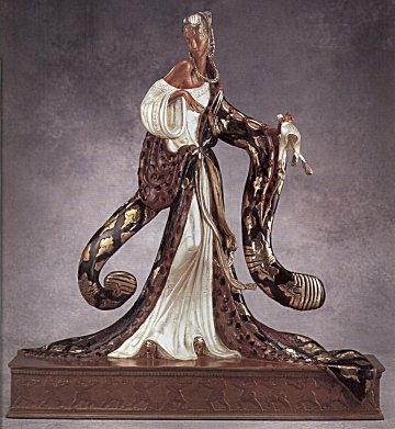 Erte - Rigoletto - Limited Edition Bronze Sculpture