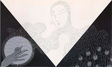  Erte - Summer Snow - Limited Edition Serigraph