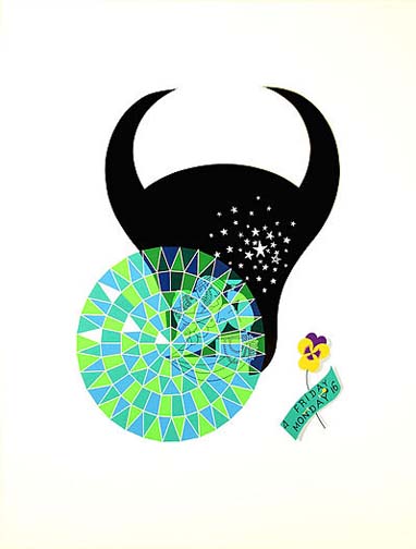  Erte - Taurus - Limited Edition Serigraph