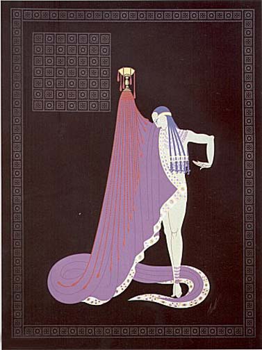  Erte - The Slave - Limited Edition Serigraph