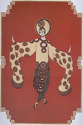  Erte - Willow Tree - Limited Edition Serigraph