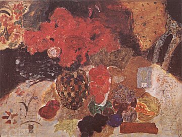 Roy Fairchild Woodard - Fruit And Flowers - Limited Edition Serigraph