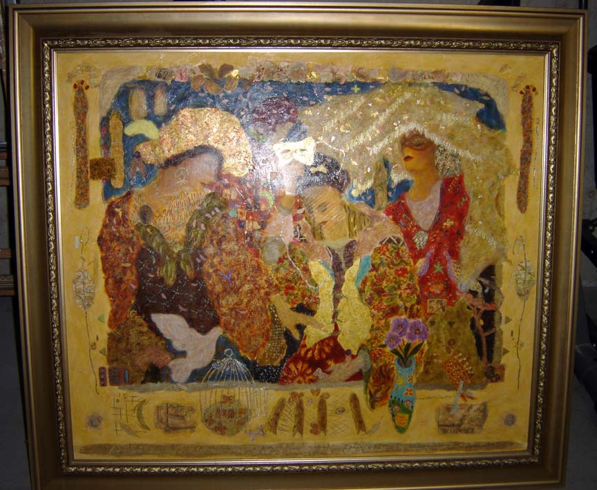 Roy Fairchild Woodard - Gift Of Many Coins - Limited Edition Serigraph