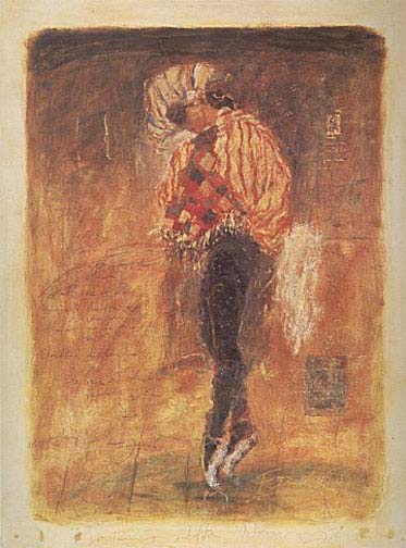 Roy Fairchild Woodard - Harlequin - Limited Edition Serigraph