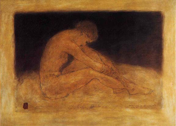 Roy Fairchild Woodard - Resting - Limited Edition Aquatint