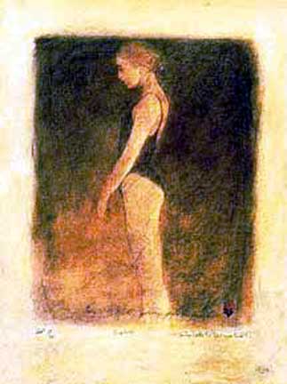 Roy Fairchild Woodard - Saskia - Limited Edition Serigraph