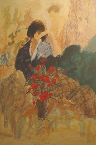 Roy Fairchild Woodard - Tristesse - Limited Edition Serigraph