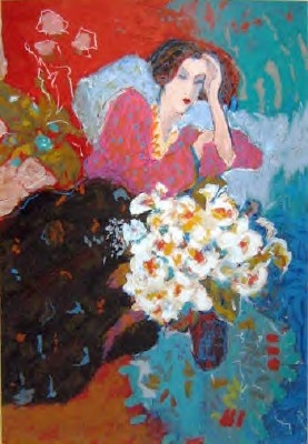 Roy Fairchild Woodard - Veronique - Limited Edition Serigraph