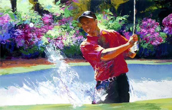 Malcolm Farley - Victory at the Masters - Limited Edition Giclee on Canvas