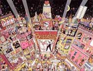 Charles Fazzino - A New Year on Broadway - 3-D Limited Edition Serigraph