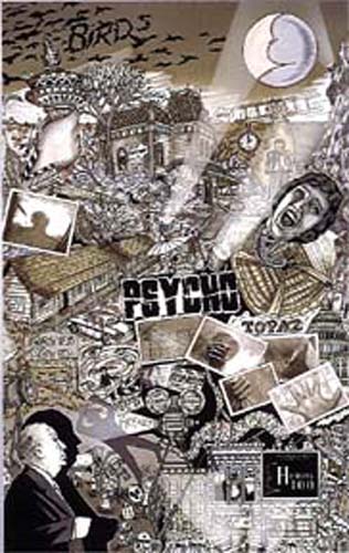 Charles Fazzino - Hitchcock - 3-D Limited Edition Serigraph
