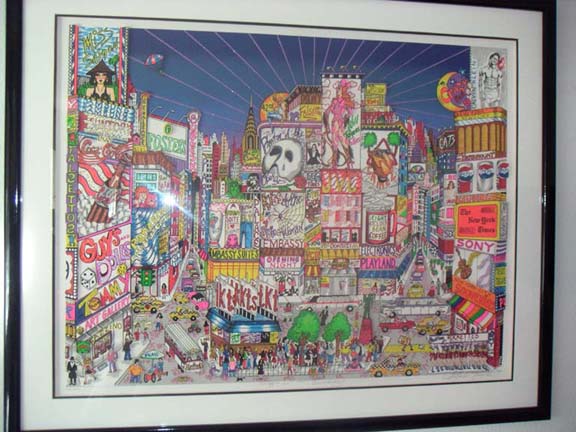 Charles Fazzino - Steppin' Out on Broadway - 3-D Limited Edition Serigraph