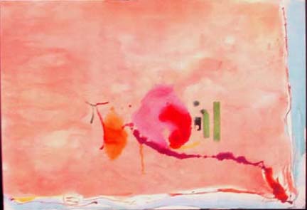 Helen Frankenthaler - Flirt - Limited Edition Lithograph 