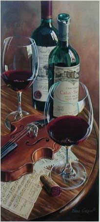 Dima Gorban - A French Pair - Limited Edition Giclee on Canvas
