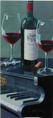 Dima Gorban - Chteau Concerto - Limited Edition Giclee on Canvas