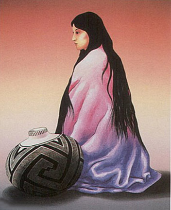 RC Gorman - Alma - Limited Edition Serigraph