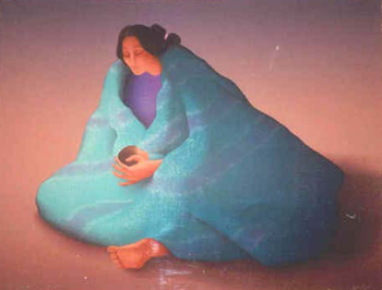 RC Gorman - Aurora - Limited Edition Lithograph