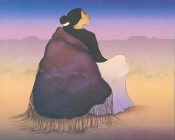 RC Gorman - Catalina de Mora - Limited Edition Lithograph