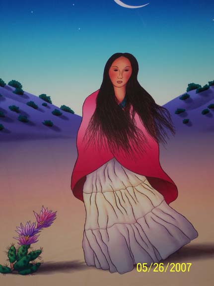 RC Gorman - Luna - Limited Edition Lithograph