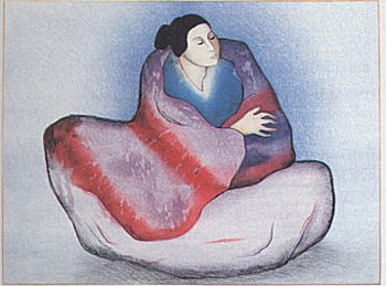 RC Gorman - Maya - Limited Edition Lithograph