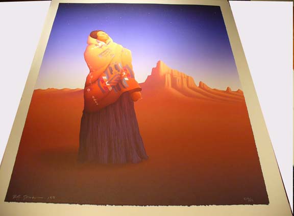 RC Gorman - Morning star - Limited Edition Lithograph