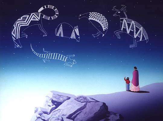 RC Gorman - Night Stories - Limited Edition Lithograph