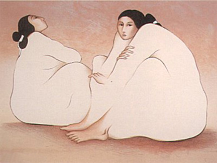 RC Gorman - Woman From Chaco Canyon - Limited Edition Lithograph