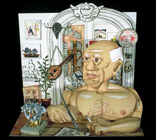 Red Grooms - Picasso - Limited Edition Lithograph