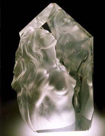 Frederick Hart - Exaltation - Limited Edition Lucite Sculpture