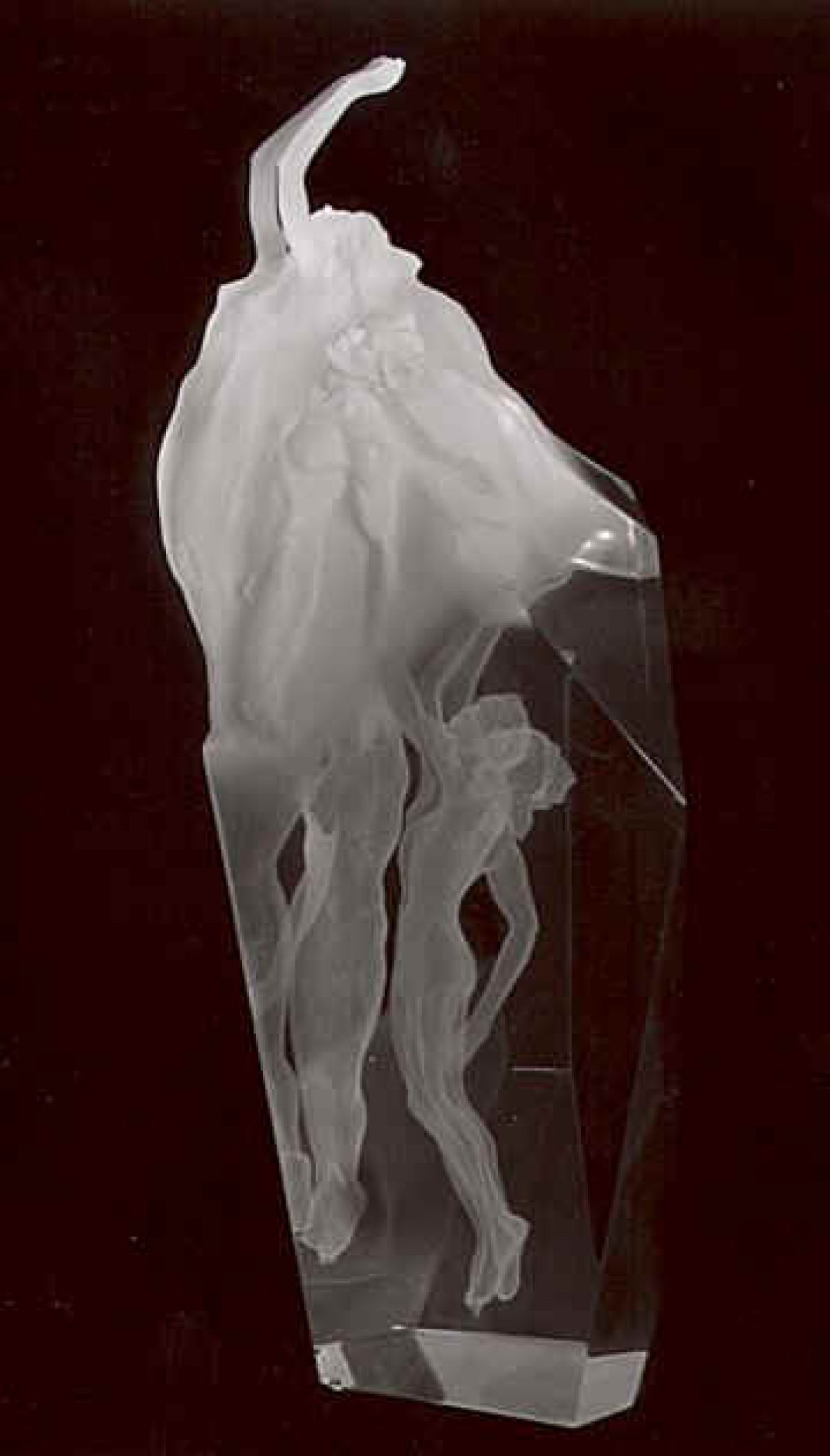 Frederick Hart - Spirit of Victory - Limited Edition Lucite Sculpture