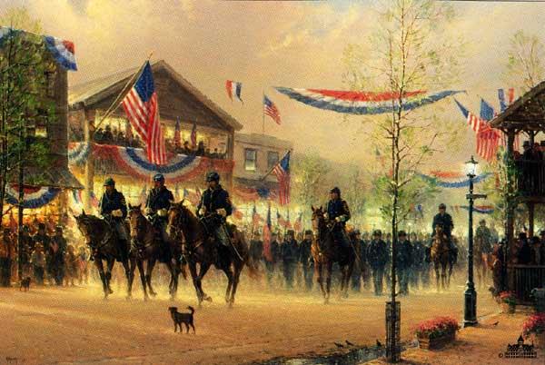 G Harvey - Moment of Glory - Limited Edition Lithograph