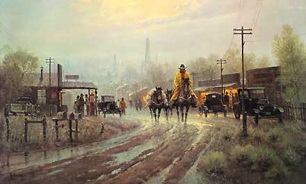 G Harvey - With No Intention of Changing - Limited Edition Lithograph