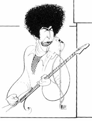 Al Hirschfeld - Bob Dylan - Limited Edition Lithograph