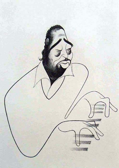 Al Hirschfeld - Duke Ellington - Limited Edition Etching