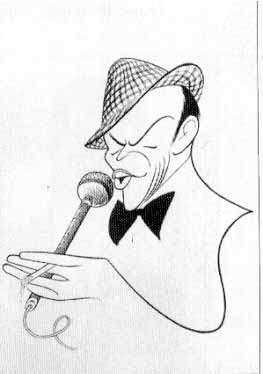 Al Hirschfeld - Frank Sinatra - Limited Edition Etching