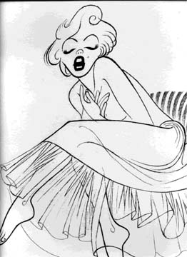 Al Hirschfeld - Marilyn - Limited Edition Lithograph