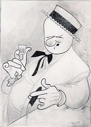 Al Hirschfeld - W.C. Fields - Limited Edition Lithograph