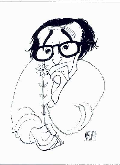 Al Hirschfeld - Woody Allen - Limited Edition Lithograph