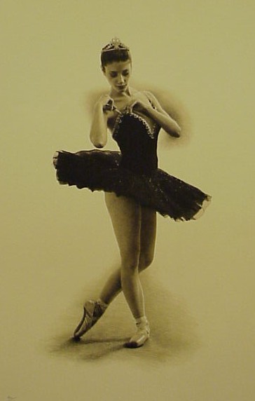 Douglas Hofmann - Black Swan - Limited Edition Lithograph
