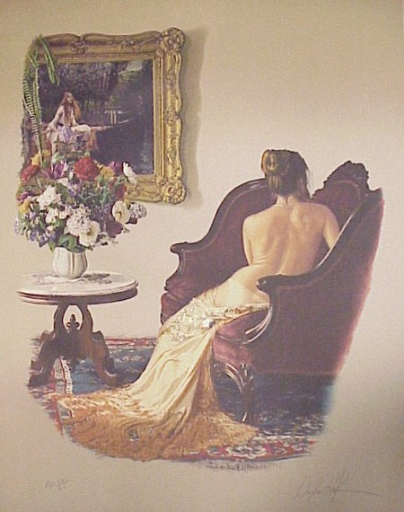 Douglas Hofmann - Lady Of Shalott - Limited Edition Lithograph