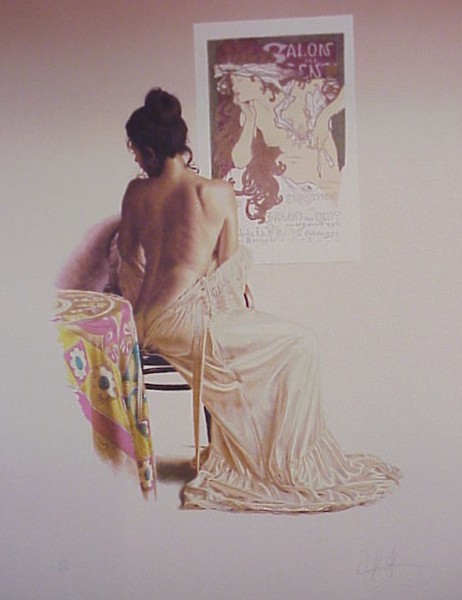 Douglas Hofmann - Salon De Cent - Limited Edition Lithograph