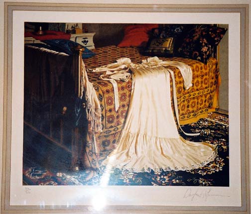 Douglas Hofmann - Silk Wedding Dress - Limited Edition Lithograph