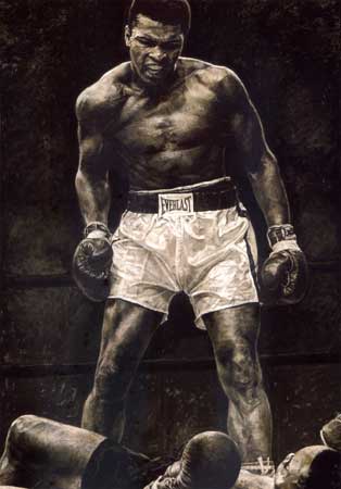 Stephen Holland - Muhammad Ali - Ali the Greatest - Limited Edition Giclee on Canvas