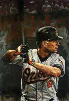 Stephen Holland - Cal Ripken, Jr. HOF - Limited Edition Giclee on Canvas